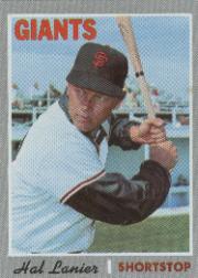 1970 Topps Baseball Cards      583     Hal Lanier